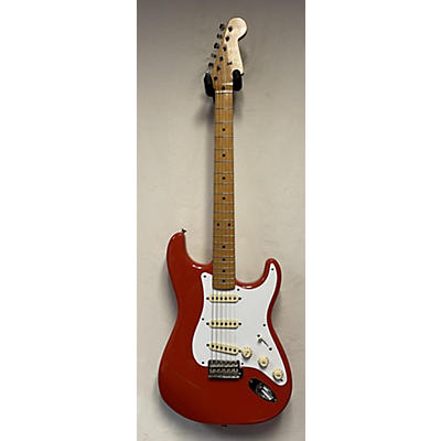 Fender Used Fender Vintera 50s Stratocaster Flat Red Solid Body Electric Guitar