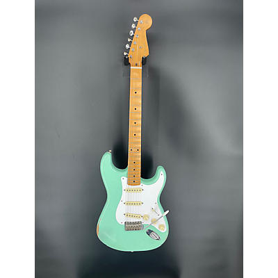 Fender Used Fender Vintera 50s Stratocaster Road Worn Seafoam Green Solid Body Electric Guitar