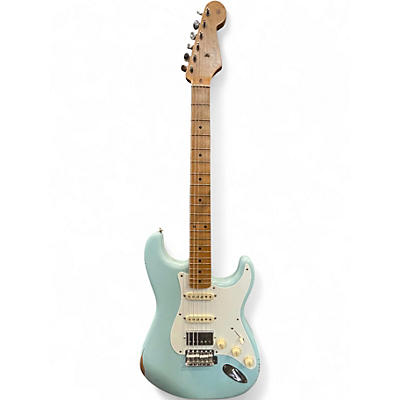 Used Fender Vintera 50s Stratocaster Road Worn Sonic Blue Solid Body Electric Guitar