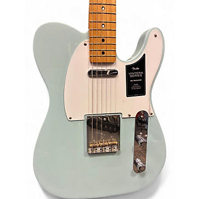 Used Fender Vintera 50s Stratocaster Sonic Blue Solid Body Electric Guitar