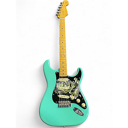 Used Fender Vintera 50s Stratocaster Surf Green Solid Body Electric Guitar Surf Green