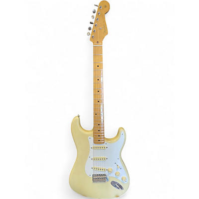 Used Fender Vintera 50s Stratocaster White Blonde Solid Body Electric Guitar