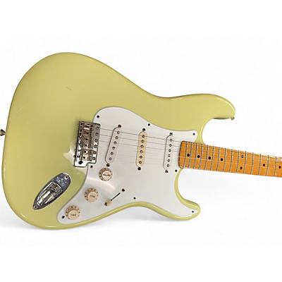 Used Fender Vintera 50s Stratocaster Yellow Solid Body Electric Guitar