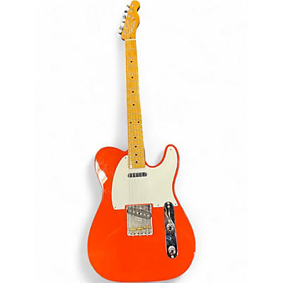 Used Fender Vintera 50s Telecaster FIESTA RED Solid Body Electric Guitar