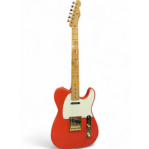 Used Fender Vintera 50s Telecaster Fiesta Red Solid Body Electric Guitar Fiesta Red
