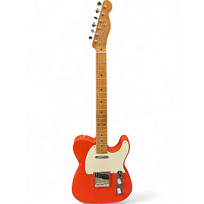 Used Fender Vintera 50s Telecaster Fiesta Red Solid Body Electric Guitar