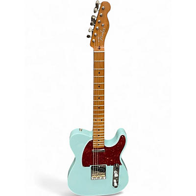Used Fender Vintera 50s Telecaster Modified Blue Solid Body Electric Guitar