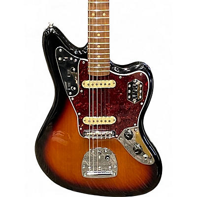 Used Fender Vintera 60s Jaguar 3 Tone Sunburst Solid Body Electric Guitar