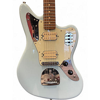 Used Fender Vintera 60s Jaguar Modified Sonic Blue Solid Body Electric Guitar
