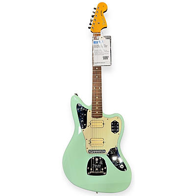 Fender Used Fender Vintera 60s Jaguar Modified Surf Green Solid Body Electric Guitar