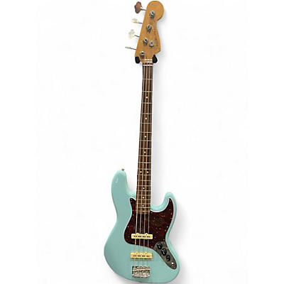 Used Fender Vintera 60s Jazz Bass Blue Electric Bass Guitar