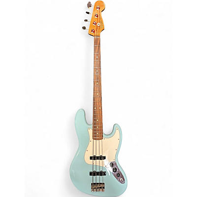 Used Fender Vintera 60s Jazz Bass Daphne Blue Electric Bass Guitar