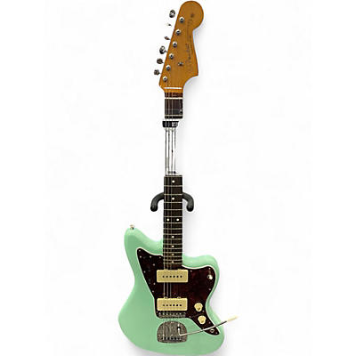 Used Fender Vintera 60s Jazzmaster Modified Surf Green Solid Body Electric Guitar