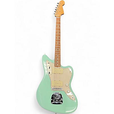 Used Fender Vintera 60s Jazzmaster Surf Green Solid Body Electric Guitar