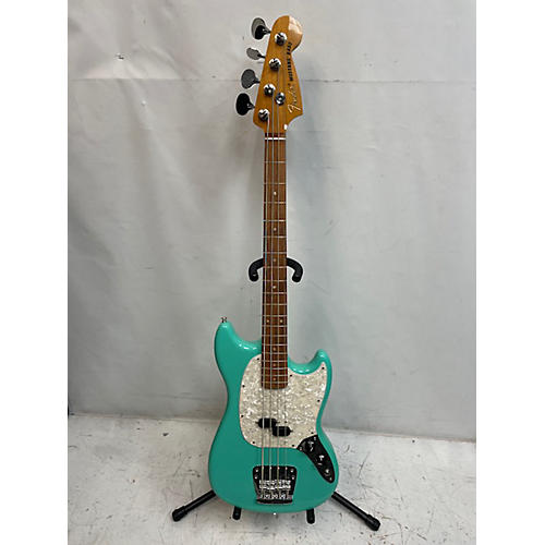 Fender Used Fender Vintera 60s Mustang Bass Seafoam Green Electric Bass Guitar Seafoam Green