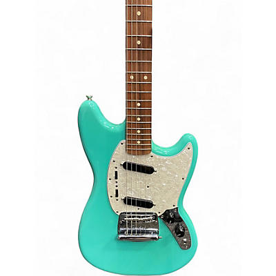 Used Fender Vintera 60s Mustang Green Solid Body Electric Guitar