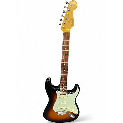 Used Fender Vintera 60s Stratocaster 3 Tone Sunburst Solid Body Electric Guitar