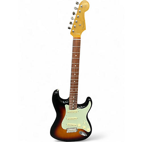 Used Fender Vintera 60s Stratocaster 3 Tone Sunburst Solid Body Electric Guitar 3 Tone Sunburst