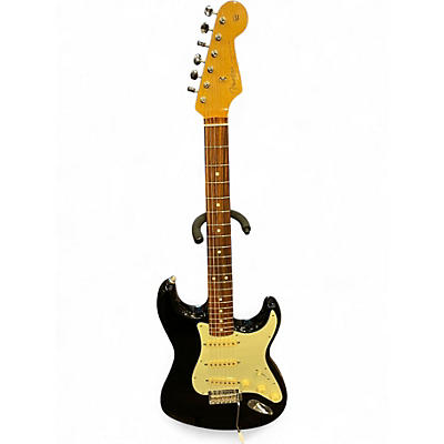 Used Fender Vintera 60s Stratocaster Black Solid Body Electric Guitar