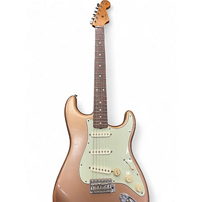 Used Fender Vintera 60s Stratocaster Road Worn FIREMIST GOLD Solid Body Electric Guitar