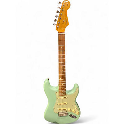 Used Fender Vintera 60s Stratocaster Seafoam Green Solid Body Electric Guitar