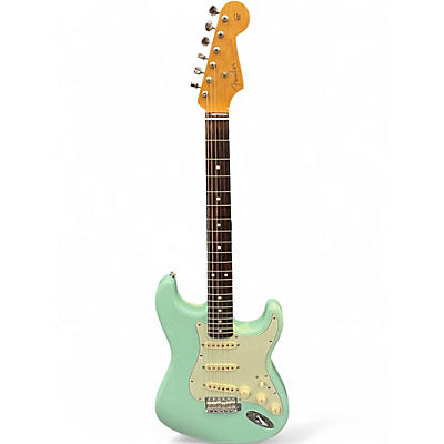 Used Fender Vintera 60s Stratocaster Surf Green Solid Body Electric Guitar