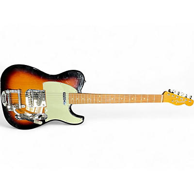 Used Fender Vintera 60s Telecaster Bigsby 3 Color Sunburst Solid Body Electric Guitar