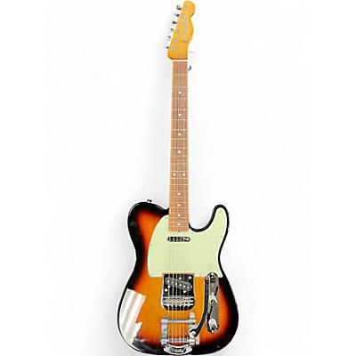 Used Fender Vintera 60s Telecaster Bigsby 3 Color Sunburst Solid Body Electric Guitar