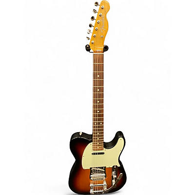 Used Fender Vintera 60s Telecaster Bigsby Sunburst Solid Body Electric Guitar