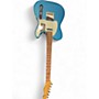 Used Fender Vintera 60s Telecaster Modified Pau Ferro Fingerboard Blue Solid Body Electric Guitar Blue
