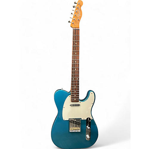 Fender Used Fender Vintera 60s Telecaster Modified Pau Ferro Fingerboard Lake Placid Blue Solid Body Electric Guitar Lake Placid Blue