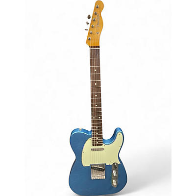 Used Fender Vintera 60s Telecaster Road Worn Lake Placid Blue Solid Body Electric Guitar