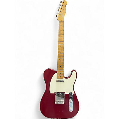 Used Fender Vintera 60s Telecaster Road Worn Metallic Red Solid Body Electric Guitar