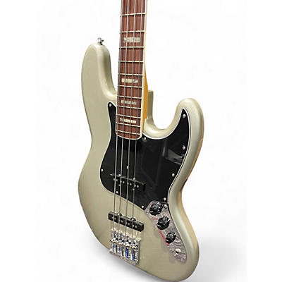 Used Fender Vintera 70s Jazz Bass Inca Silver Electric Bass Guitar