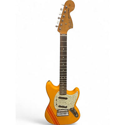 Used Fender Vintera 70s Mustang Orange Solid Body Electric Guitar