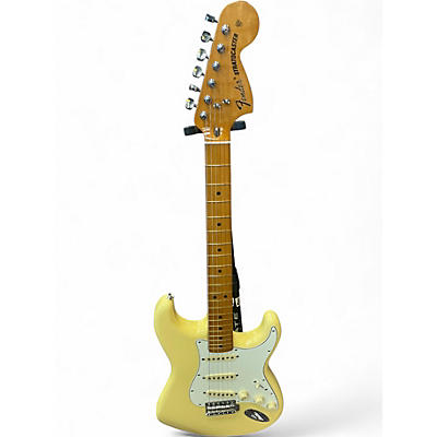 Used Fender Vintera 70s Stratocaster Vintage White Solid Body Electric Guitar