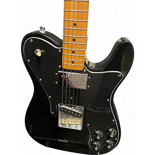 Fender Used Fender Vintera 70s Telecaster Custom Black Solid Body Electric Guitar Black