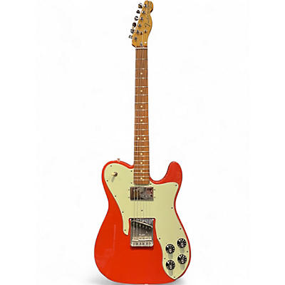 Used Fender Vintera '70s Telecaster Custom Fiesta Red Solid Body Electric Guitar