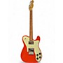 Used Fender Vintera '70s Telecaster Custom Fiesta Red Solid Body Electric Guitar Fiesta Red