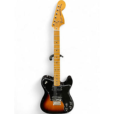 Used Fender Vintera 70s Telecaster Deluxe 3 Color Sunburst Solid Body Electric Guitar