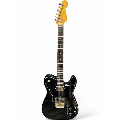 Used Fender Vintera 70s Telecaster Deluxe Black Solid Body Electric Guitar