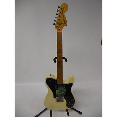 Used Fender Vintera 70s Telecaster Deluxe Olympic White Solid Body Electric Guitar