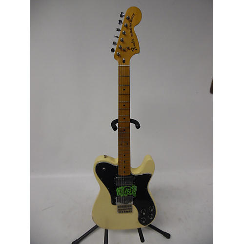 Used Fender Vintera 70s Telecaster Deluxe Olympic White Solid Body Electric Guitar Olympic White