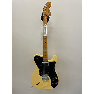 Used Fender Vintera 70s Telecaster Deluxe Vintage White Solid Body Electric Guitar