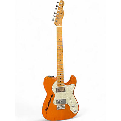 Used Fender Vintera 70s Telecaster Thinline AGED NATURAL Hollow Body Electric Guitar