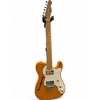 Used Fender Vintera 70s Telecaster Thinline Natural Hollow Body Electric Guitar
