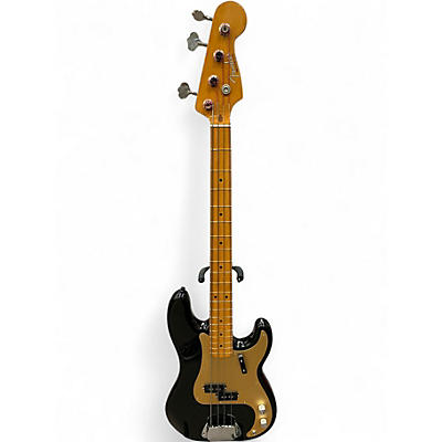 Used Fender Vintera II 50s Precision Bass Black Electric Bass Guitar
