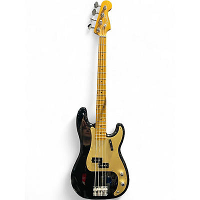 Used Fender Vintera II 50's Precision Bass Black Electric Bass Guitar