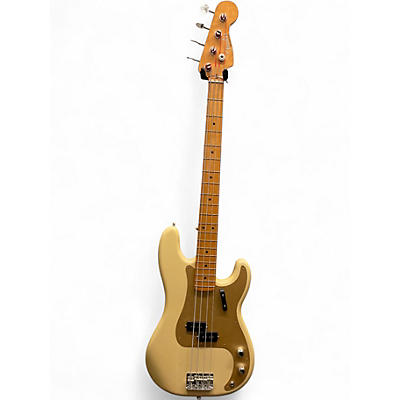 Used Fender Vintera II 50s Precision Bass Desert Sand Electric Bass Guitar