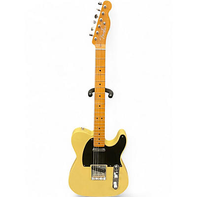 Used Fender Vintera II 50s nocaster Blackguard Blonde Solid Body Electric Guitar